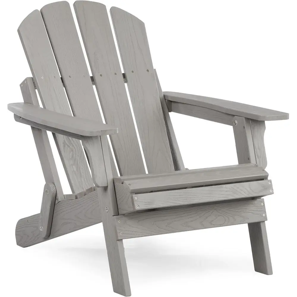 Oversize Wooden Outdoor olding Adirondack Chair with Pre-Assembled BackRest & SeatBoard, Wood Patio Chair or Garden Backyard Por
Oversize Wooden Outdoor olding Adirondack Chair with Pre-Assembled BackRest & SeatBoard, Wood Patio Chair or Garden Backyard Por