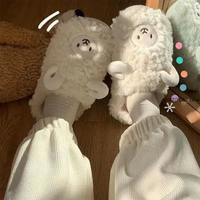 Women's Winter Warm Cartoon Sheep Slippers Closed Toe Non Slip Furry House Shoes Women Indoor Bedroom Thick Sole Plush Slippers
Women's Winter Warm Cartoon Sheep Slippers Closed Toe Non Slip Furry House Shoes Women Indoor Bedroom Thick Sole Plush Slippers