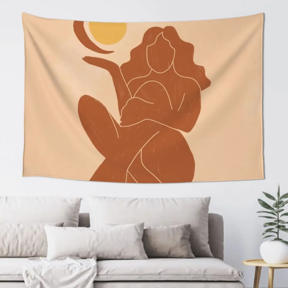 The Sun, The Moon and a Woman Tapestry Wall Mural Aesthetic Room Decor Korean Tapestry
The Sun, The Moon and a Woman Tapestry Wall Mural Aesthetic Room Decor Korean Tapestry