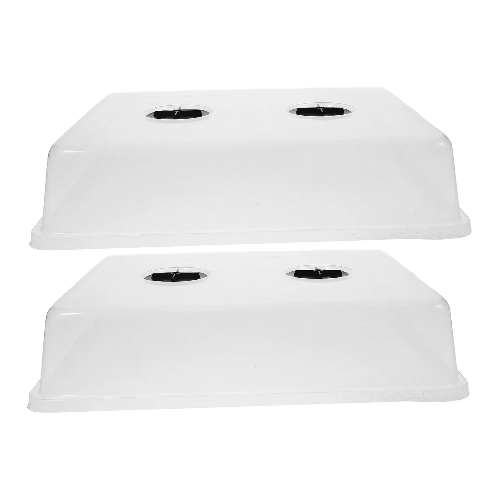 2Pcs Nursery Pot Lid Transparent Durable Reusable Heat Preservation Moisturizing Cover for Gardening Plant Growth
2Pcs Nursery Pot Lid Transparent Durable Reusable Heat Preservation Moisturizing Cover for Gardening Plant Growth