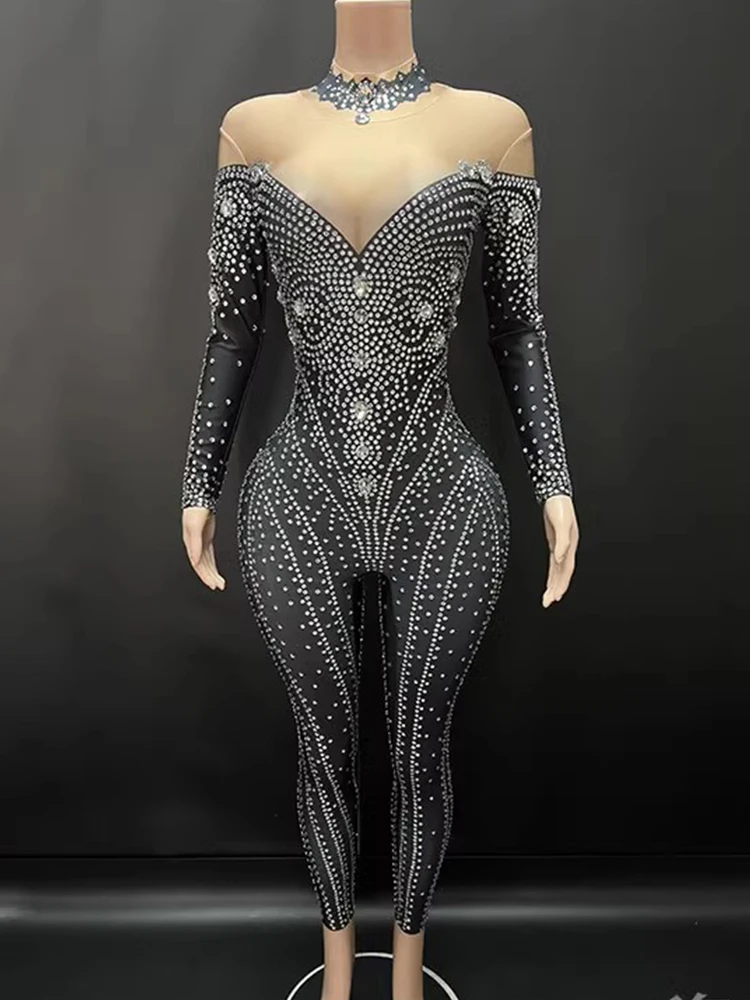 High Quality Hot Stamping Color Blocked Elastic Jumpsuit 2025 New Fashion Custom Women'S Clothing
High Quality Hot Stamping Color Blocked Elastic Jumpsuit 2025 New Fashion Custom Women'S Clothing
