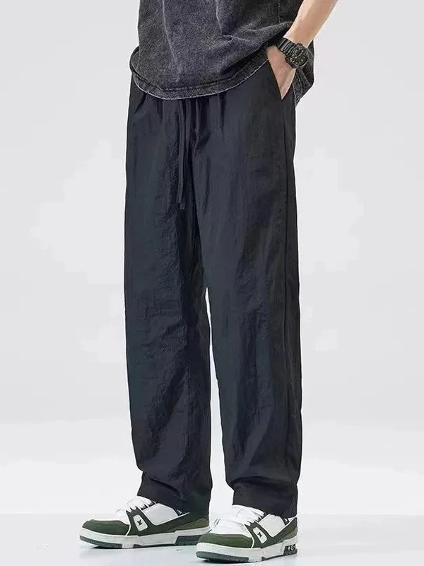 Мужские летние легкие дышащие быстросохнущие повседневные брюки свободного кроя в американском стиле, модные брюки-карго с прямыми штанинами, базовый цвет
Мужские летние легкие дышащие быстросохнущие повседневные брюки свободного кроя в американском стиле, модные брюки-карго с прямыми штанинами, базовый цвет