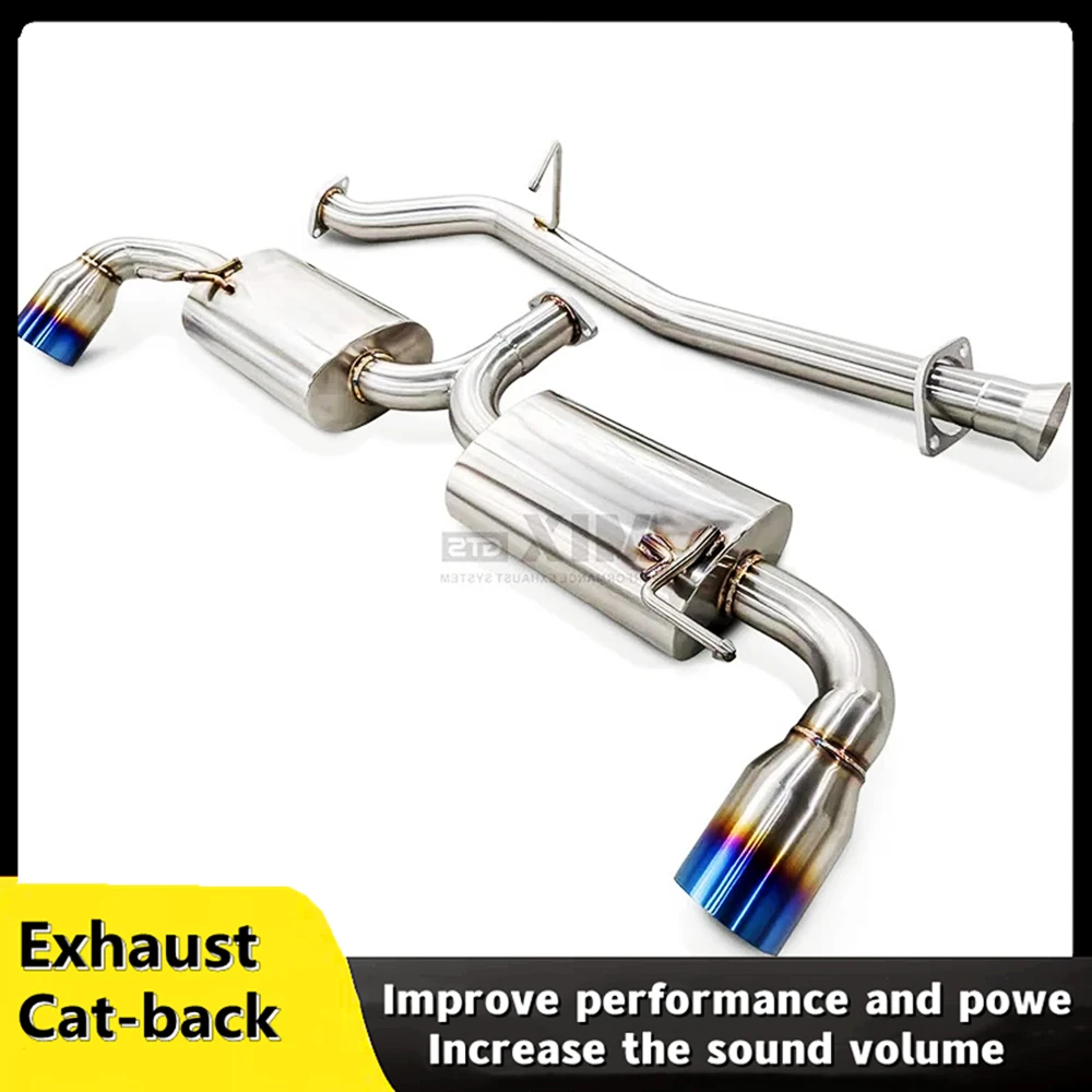 Exhaust catback for Ma zda RX-8 2004-2011 auto parts stainless steel high racing performance exhaust system
Exhaust catback for Ma zda RX-8 2004-2011 auto parts stainless steel high racing performance exhaust system