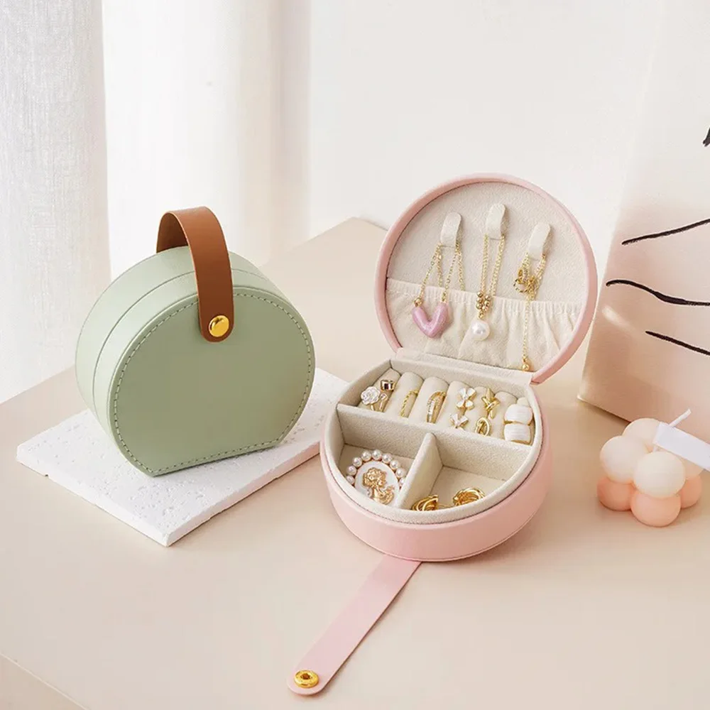 Jewelry Organizer Display Storage Box Travel Jewelry Case Boxes Earrings Necklace Ring Portable Handbag Jewelry Box PU Leather
Jewelry Organizer Display Storage Box Travel Jewelry Case Boxes Earrings Necklace Ring Portable Handbag Jewelry Box PU Leather
