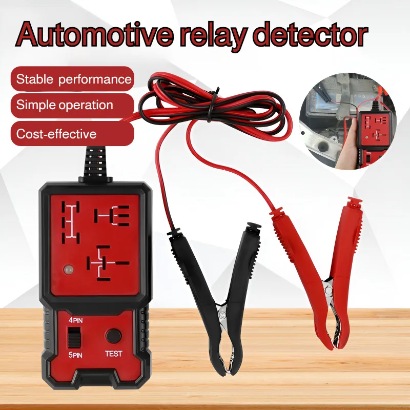 LED Indicator Light Car Battery Checker Electronic Test Car Relay Tester Diagnostic Tools Automotive Accessories Universal 12V
LED Indicator Light Car Battery Checker Electronic Test Car Relay Tester Diagnostic Tools Automotive Accessories Universal 12V