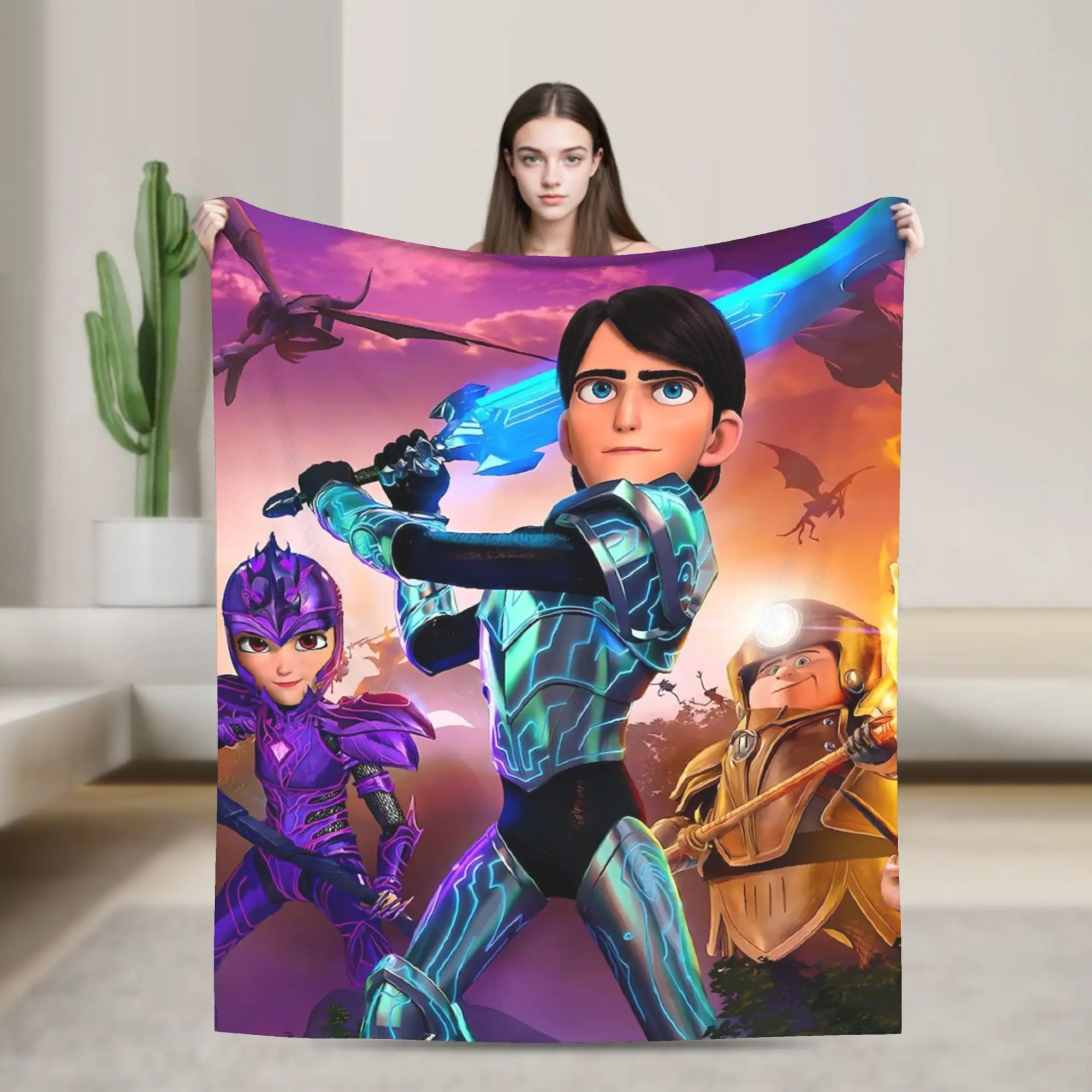 Trollhunters Tales Of Arcadia Soft Warm Blankets Camping Plush Throw Blanket Street Couch Bed Flannel Bedspread Sofa Bed Cover
Trollhunters Tales Of Arcadia Soft Warm Blankets Camping Plush Throw Blanket Street Couch Bed Flannel Bedspread Sofa Bed Cover