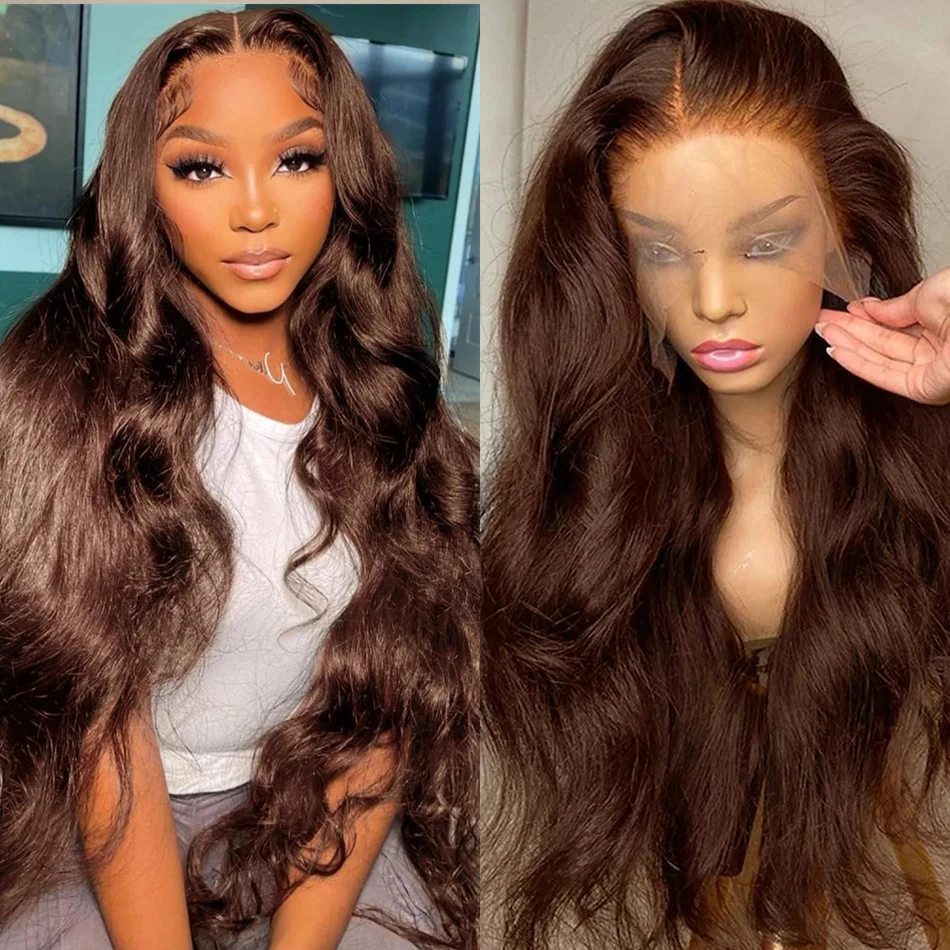 Silkwave 13x4 Body Wave Chocolate Brown Lace Front Wig Brazilian 13x6 HD Lace Frontal Wigs For Women 100% Human Hair Wig Colored
Silkwave 13x4 Body Wave Chocolate Brown Lace Front Wig Brazilian 13x6 HD Lace Frontal Wigs For Women 100% Human Hair Wig Colored