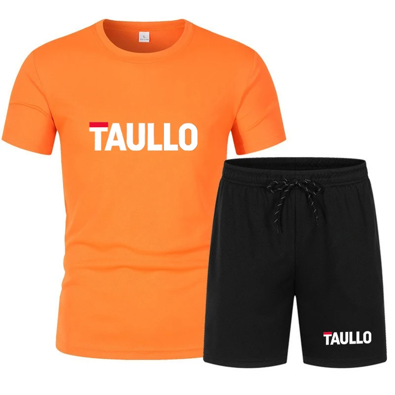 Summer Men's T-shirt set Shirt with Round Neck Short Pants Sports Set Casual Short Sleeve Printed T-shirt Men's sports two-piece
Summer Men's T-shirt set Shirt with Round Neck Short Pants Sports Set Casual Short Sleeve Printed T-shirt Men's sports two-piece