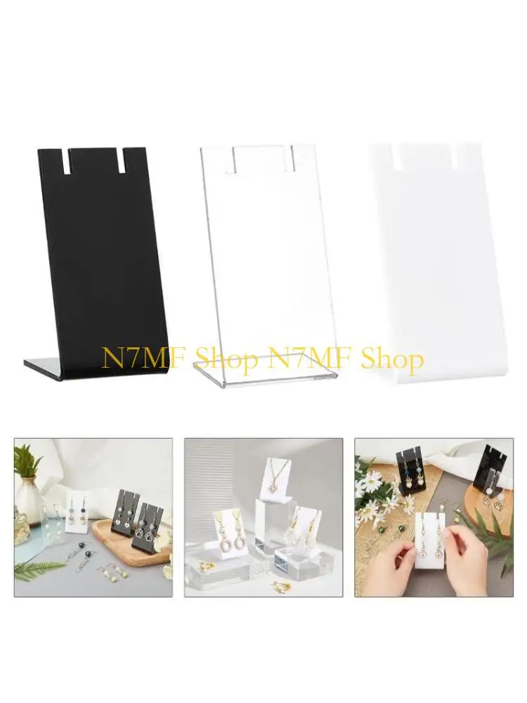 N7MF 5Pcs Sturdy Acrylic Jewelry Organizers for Earrings and Pendants Display
N7MF 5Pcs Sturdy Acrylic Jewelry Organizers for Earrings and Pendants Display