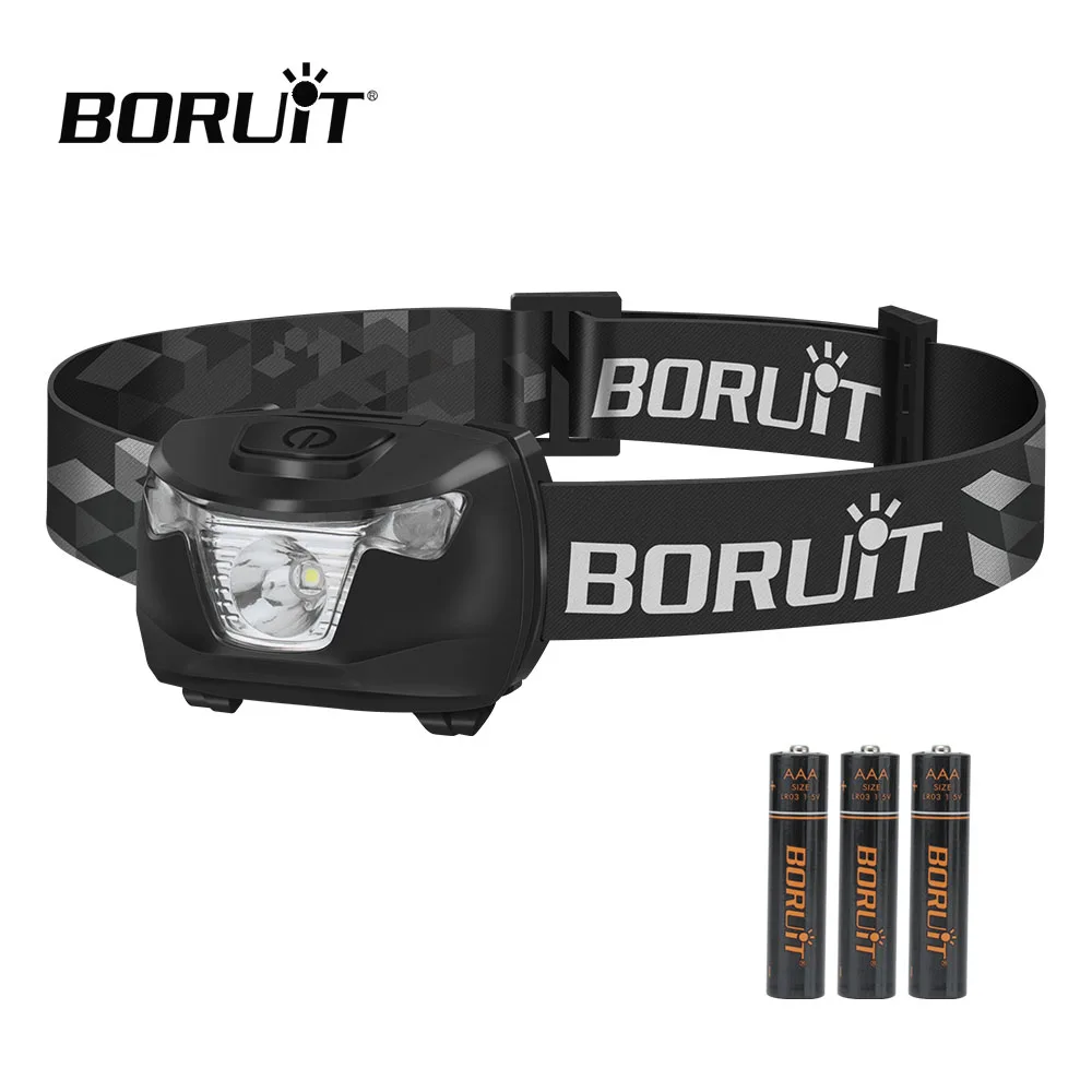 BORUiT Portable LED Headlamp Waterproof Mini Head Torch 4-Mode Headlight Powered AAA Battery for Work Outdoor Camping Fishing
BORUiT Portable LED Headlamp Waterproof Mini Head Torch 4-Mode Headlight Powered AAA Battery for Work Outdoor Camping Fishing