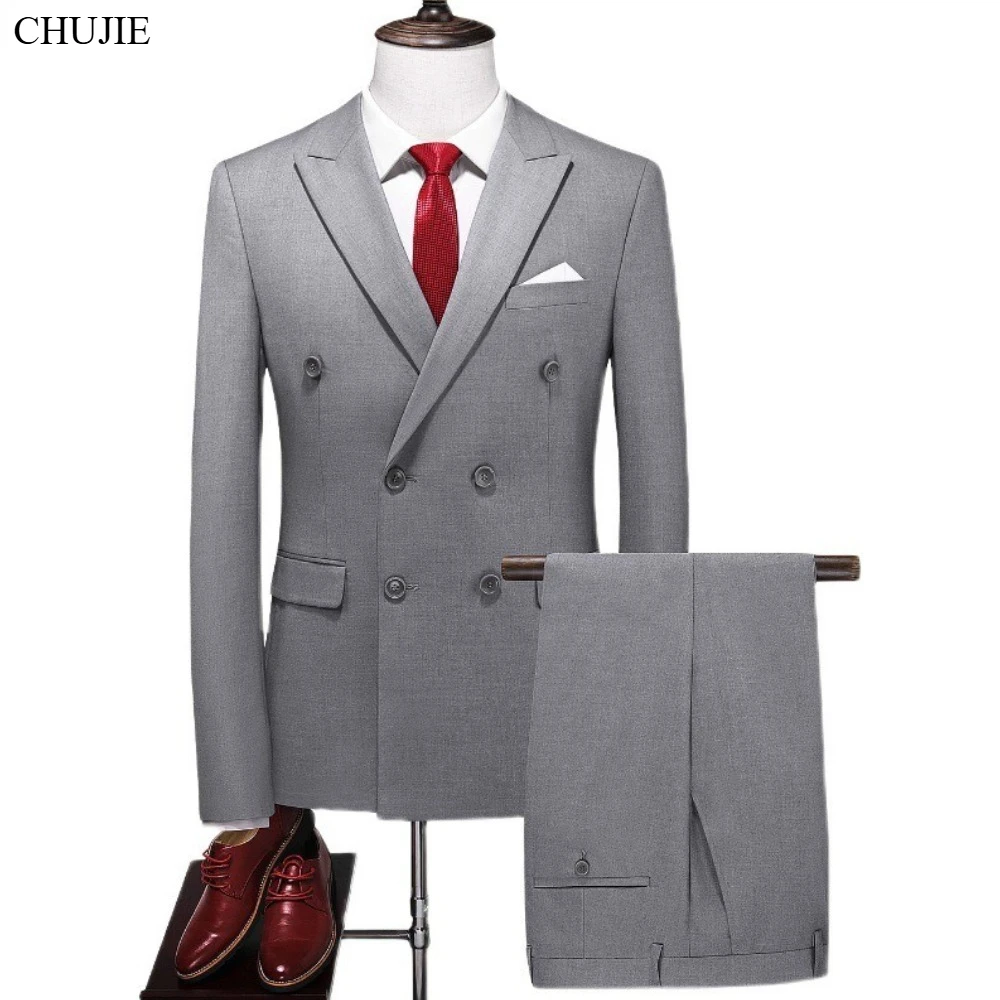 Men Suits For Wedding Elegant 2 Pieces Set Jackets Pants Party Blazers Italian Classic Full Without Accessories
Men Suits For Wedding Elegant 2 Pieces Set Jackets Pants Party Blazers Italian Classic Full Without Accessories