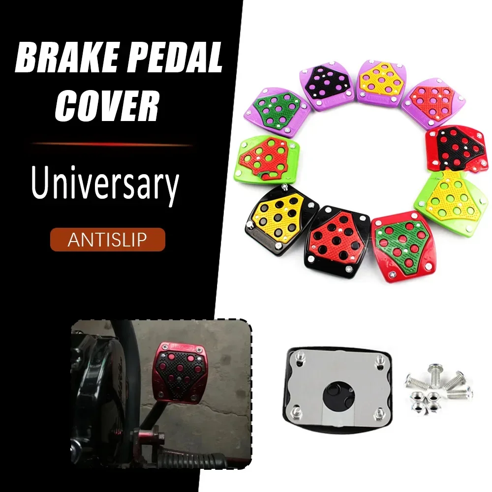 Universary Nonslip Motorcycle Footrest Foot Peg Multicolor Aluminum Alloy Brake Pedal Motorcycle Antislip Brake Pedal Cover
Universary Nonslip Motorcycle Footrest Foot Peg Multicolor Aluminum Alloy Brake Pedal Motorcycle Antislip Brake Pedal Cover
