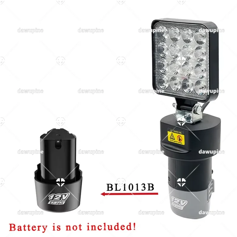 16 Beads LED Work Light Spotlight Portable Lamp Handheld for For Lomvum DeYun ZhiPu FuGe 12V BL1013B Lithium Battery
16 Beads LED Work Light Spotlight Portable Lamp Handheld for For Lomvum DeYun ZhiPu FuGe 12V BL1013B Lithium Battery