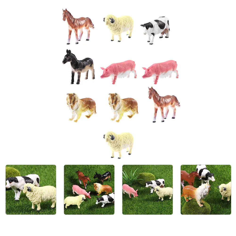 12Pcs Farm Animal Figures Safe Green PVC Plastic Animal Cognitive Set for Children Play Educational Activity School Projects
12Pcs Farm Animal Figures Safe Green PVC Plastic Animal Cognitive Set for Children Play Educational Activity School Projects
