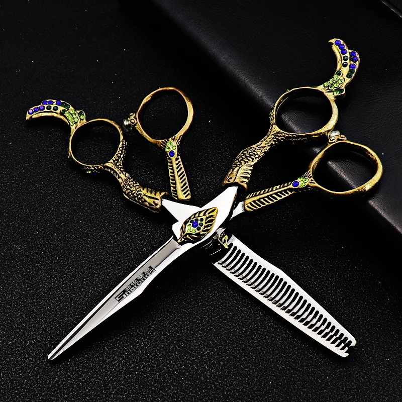 6 Inch 440C Professional Hairdressing Scissors Hairdresser Dedicated Clippers Barber Specialized Shears Hair Cutting Tools
6 Inch 440C Professional Hairdressing Scissors Hairdresser Dedicated Clippers Barber Specialized Shears Hair Cutting Tools