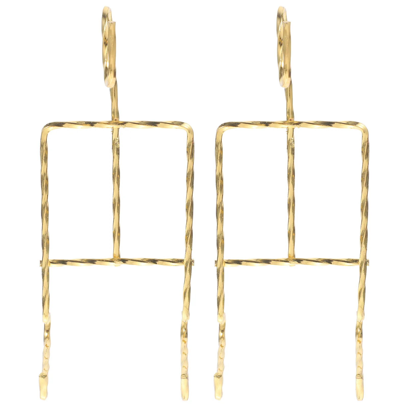 2Pcs Ceramic Plate Hanger Golden Thread Cup Dishes ganizer Iron Display Rack Coffee Mug Holder Saucer Draining Shelf Storage
2Pcs Ceramic Plate Hanger Golden Thread Cup Dishes ganizer Iron Display Rack Coffee Mug Holder Saucer Draining Shelf Storage