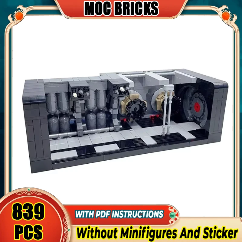 Star Movie Series Moc Building Bricks Space Vessels' Side Corridor Model Building Technology Modular Blocks Construstion Toy
Star Movie Series Moc Building Bricks Space Vessels' Side Corridor Model Building Technology Modular Blocks Construstion Toy