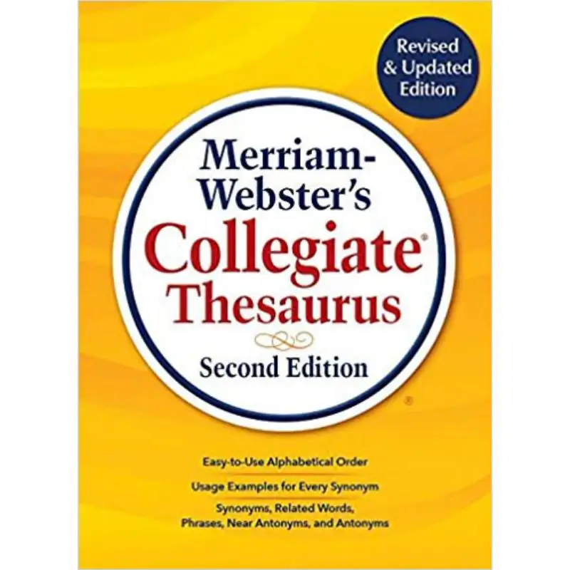 MerriamWebsters Collegiate Thesaurus MerriamWebster MerriamWebster 9780877793700 Книга
MerriamWebsters Collegiate Thesaurus MerriamWebster MerriamWebster 9780877793700 Книга