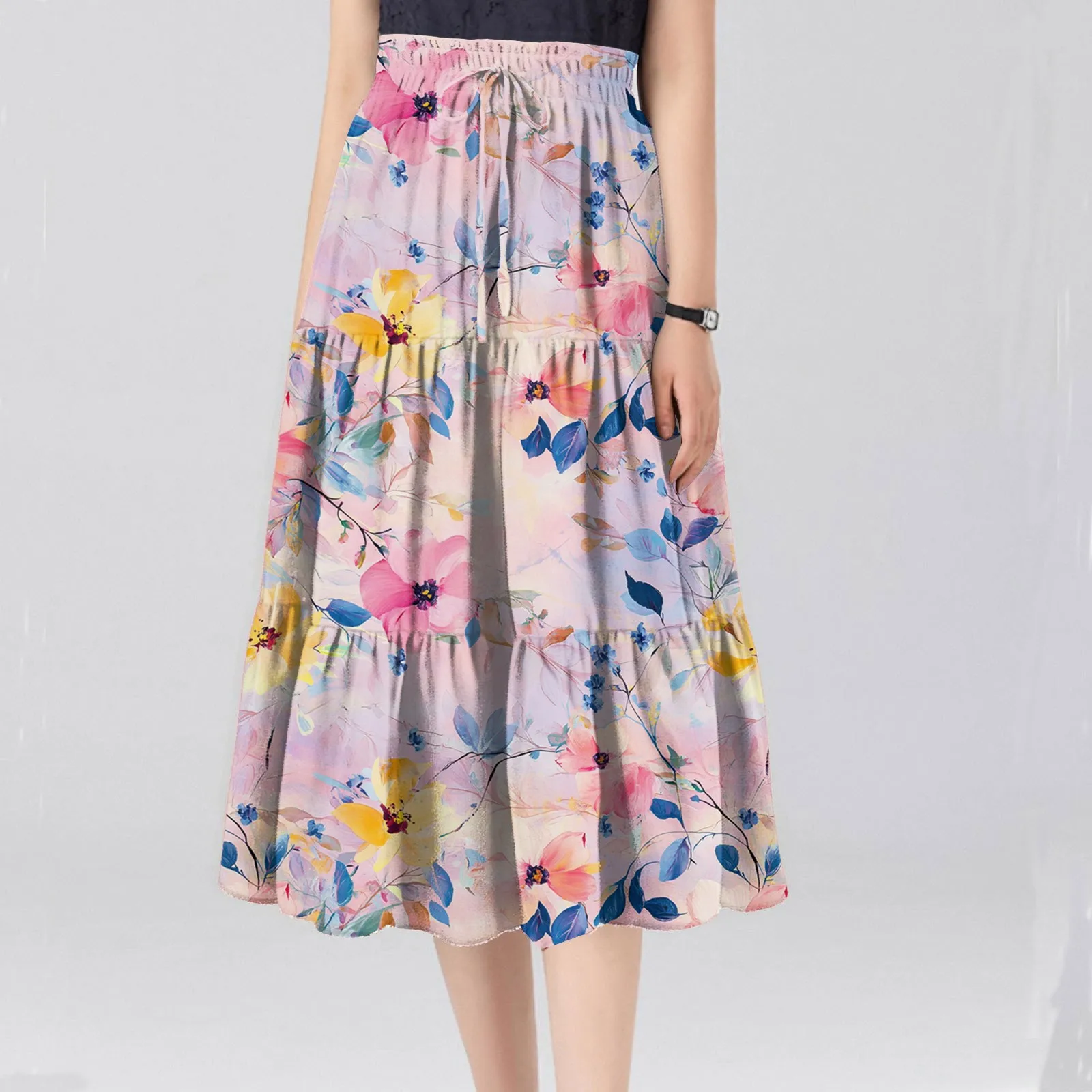 Y2k Clothes Women Skirts High Waist Harajuku Skirt Casual Floral Printed Women Chiffon Skirts Elegant All-Match Ropa De Mujer
Y2k Clothes Women Skirts High Waist Harajuku Skirt Casual Floral Printed Women Chiffon Skirts Elegant All-Match Ropa De Mujer