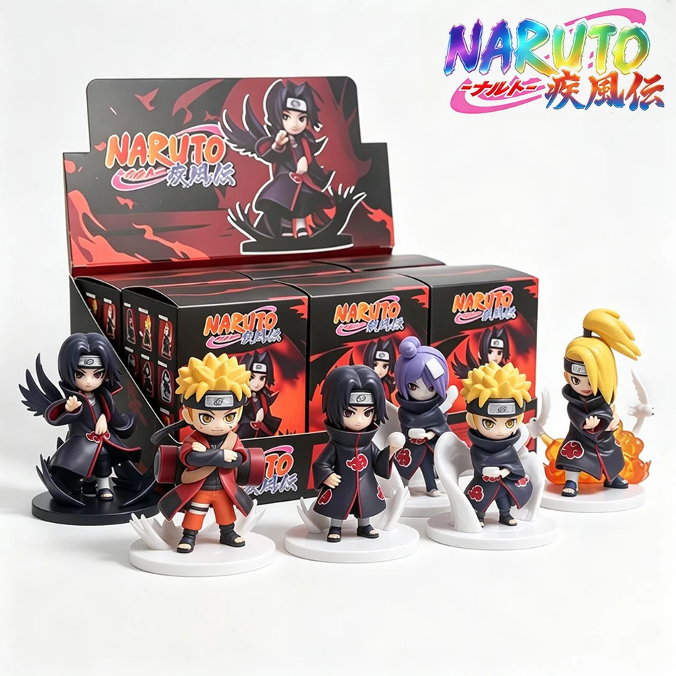 6Pcs Naruto Shippuden Akatsuki Arc Series Mystery Box Blind Box Guess Toys Bag Ornament Figurines Home Decor
6Pcs Naruto Shippuden Akatsuki Arc Series Mystery Box Blind Box Guess Toys Bag Ornament Figurines Home Decor