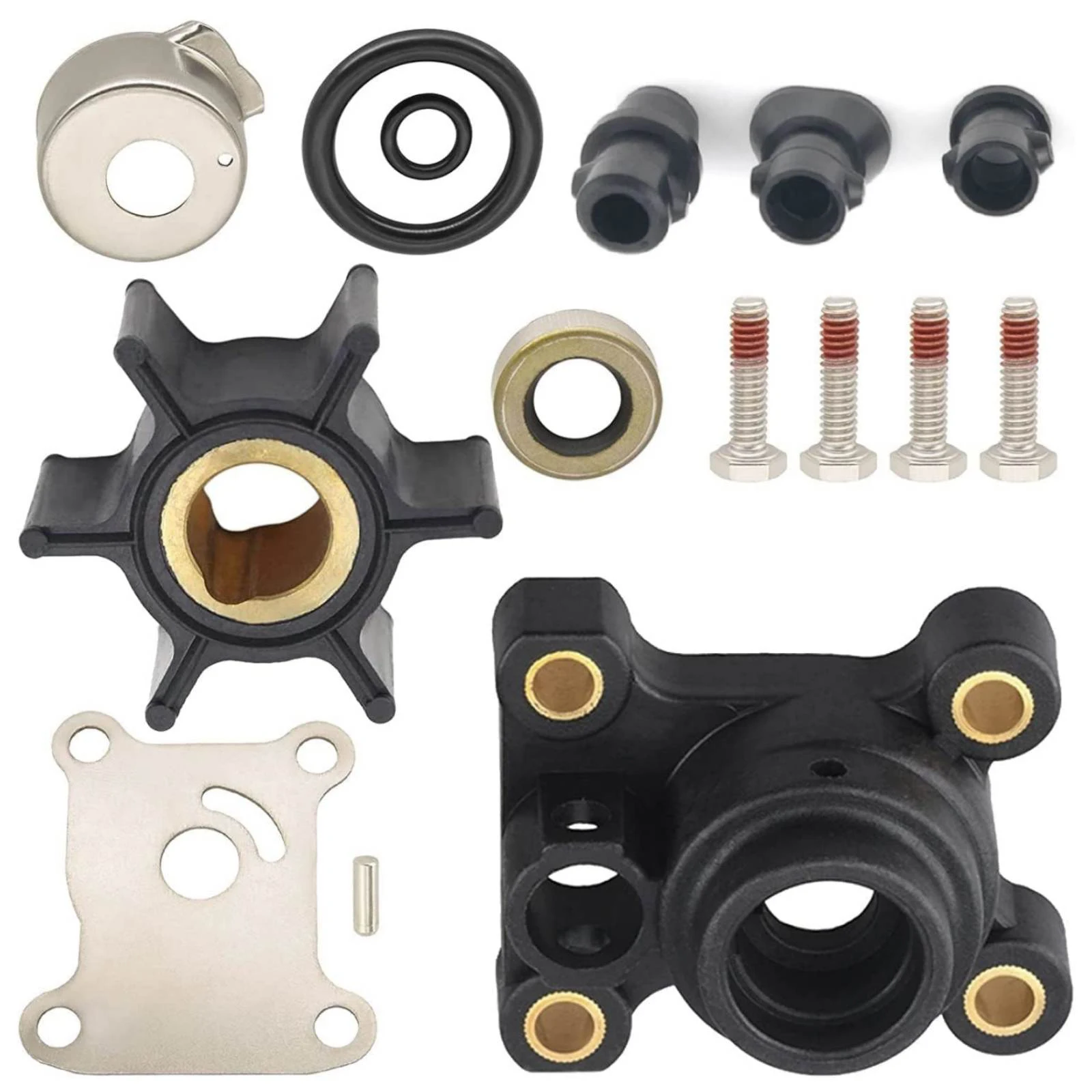 1pc 394711 Water Pump Impeller Repair Kit for Johnson Evinrude 9.9/15HP 2/4 Stroke Outboard Engine Boat Repair Accessories
1pc 394711 Water Pump Impeller Repair Kit for Johnson Evinrude 9.9/15HP 2/4 Stroke Outboard Engine Boat Repair Accessories