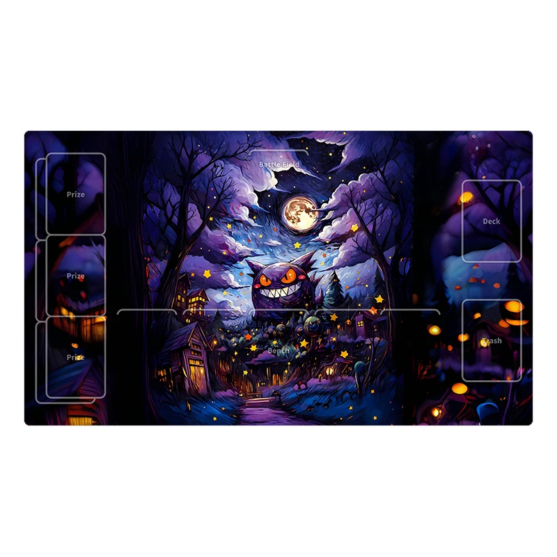 PTCG Card Pad DIY Pokemon Table Pad Starry Sky Genghou Table Game Dueling Plate Card Pad Mat Gift Toys
PTCG Card Pad DIY Pokemon Table Pad Starry Sky Genghou Table Game Dueling Plate Card Pad Mat Gift Toys