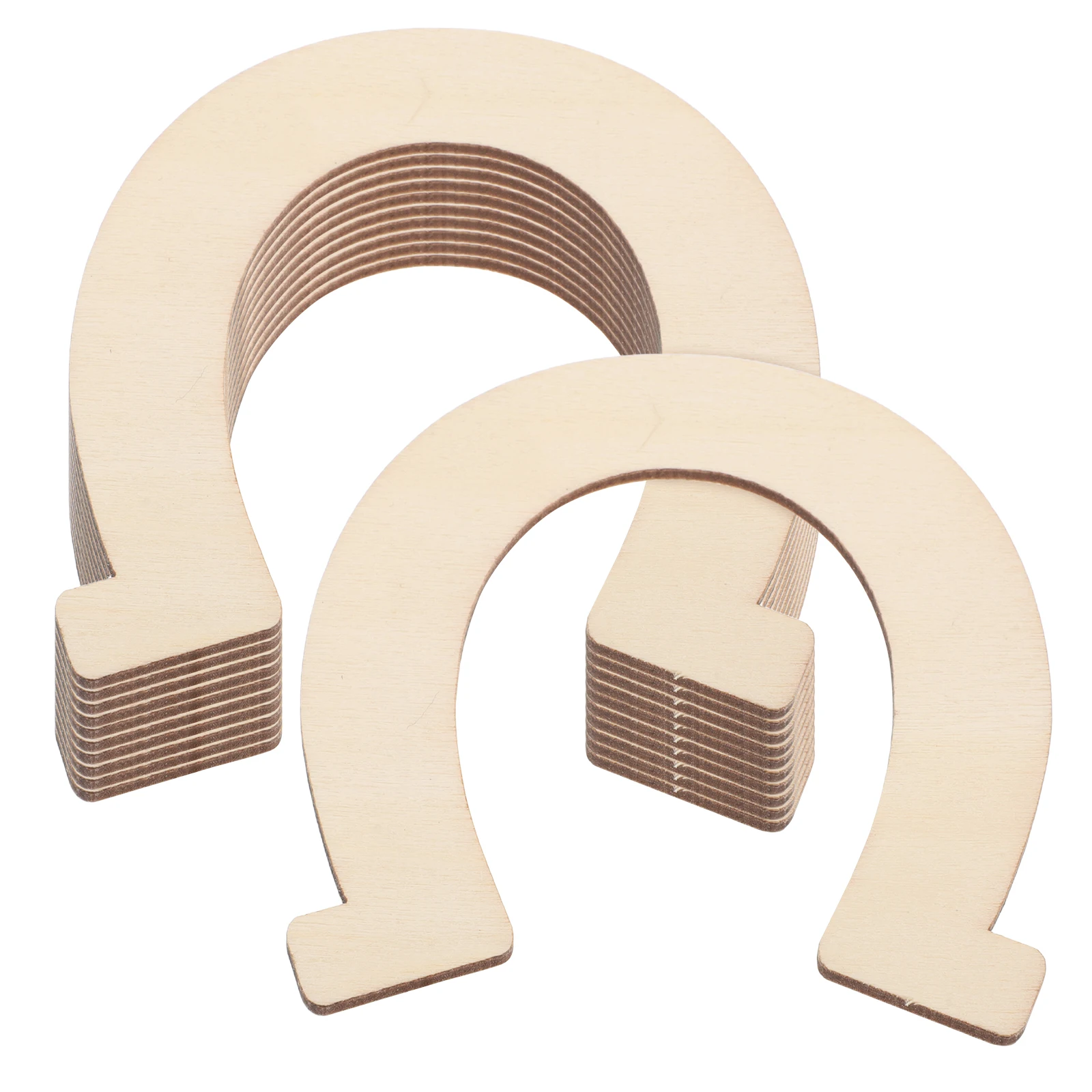 36Pcs Unfinished Wood Horseshoe Cutouts Wooden Craft Slices DIY Party Wedding Birthday Decorations Western Cowboy Decor
36Pcs Unfinished Wood Horseshoe Cutouts Wooden Craft Slices DIY Party Wedding Birthday Decorations Western Cowboy Decor