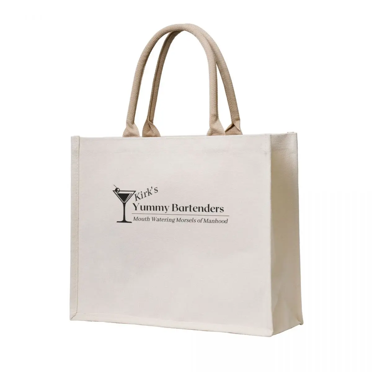 Kirk's Yummy Bartenders - Mouth Watering Morsels of Manhood Tote Bag cloth bag woman Lady bags
Kirk's Yummy Bartenders - Mouth Watering Morsels of Manhood Tote Bag cloth bag woman Lady bags