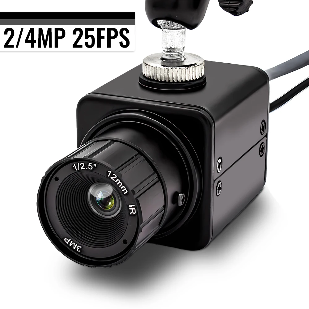 WGWK Mini 2/4MP IP Camera DC12V 12mm 26 Degree H.265 HD Security High Definition Surveillance Onvif P2P CCTV System RJ45 Webcam
WGWK Mini 2/4MP IP Camera DC12V 12mm 26 Degree H.265 HD Security High Definition Surveillance Onvif P2P CCTV System RJ45 Webcam