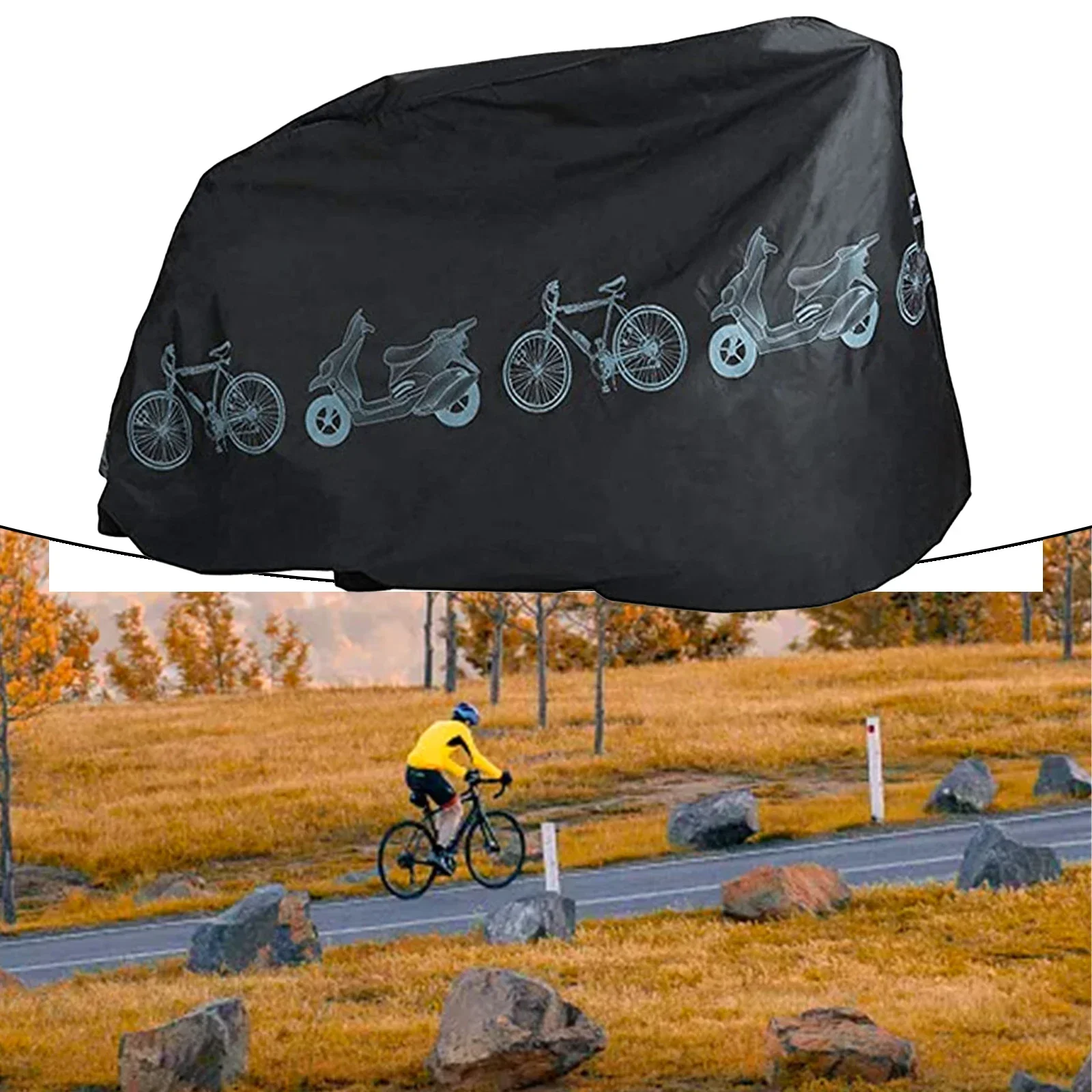 Waterproof Bike Cover 200x100cm Polyester Protection Sun Rain Dust Resistant Outdoor Gear Bicycles Electric Vehicles Motorcycle
Waterproof Bike Cover 200x100cm Polyester Protection Sun Rain Dust Resistant Outdoor Gear Bicycles Electric Vehicles Motorcycle