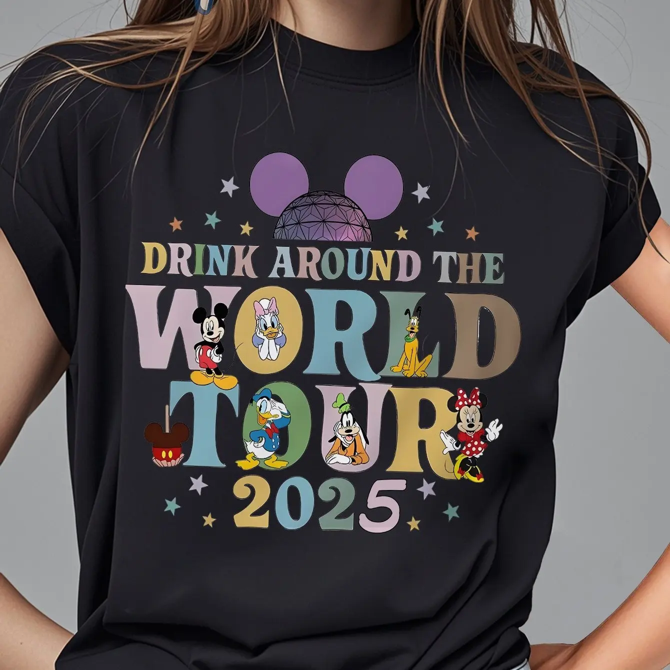 Disney Mickey and Friends Tropical Printed T-shirt, Cotton Loose Short Sleeve Top, Machine Washed Four Seasons Daily Casual
Disney Mickey and Friends Tropical Printed T-shirt, Cotton Loose Short Sleeve Top, Machine Washed Four Seasons Daily Casual