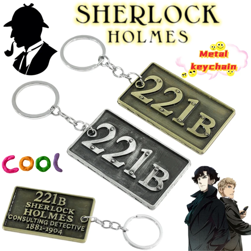 Sherlock Dr. John Watson Mycroft Holmes Personality Creative Metal Keychain Male Backpack High-Value Pendant Gift Wholesale
Sherlock Dr. John Watson Mycroft Holmes Personality Creative Metal Keychain Male Backpack High-Value Pendant Gift Wholesale