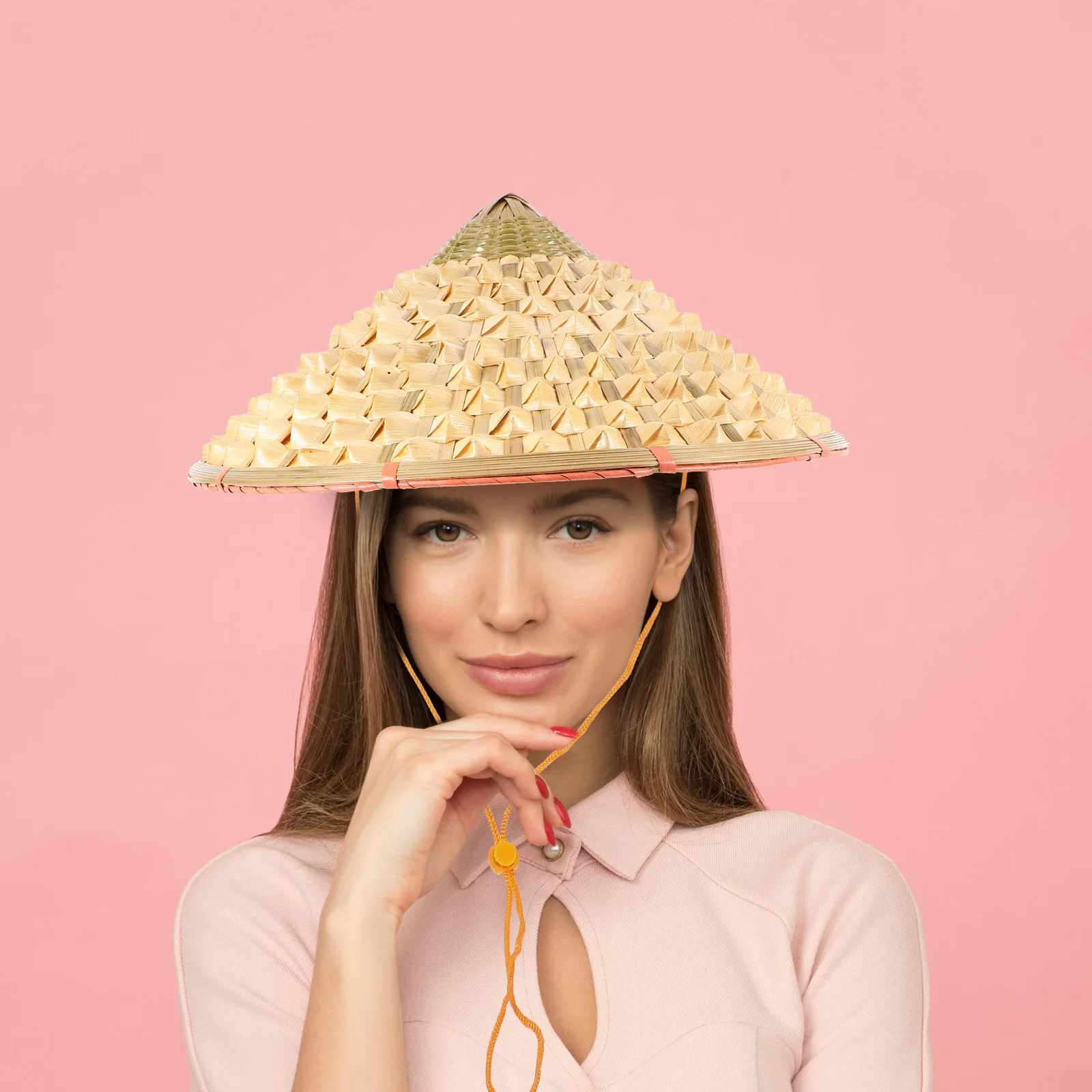 Bamboo Weaving Hat 36CM White Stage Performance Traditional Rain Cap Decorative Prop Dance Party Sun Hat
Bamboo Weaving Hat 36CM White Stage Performance Traditional Rain Cap Decorative Prop Dance Party Sun Hat