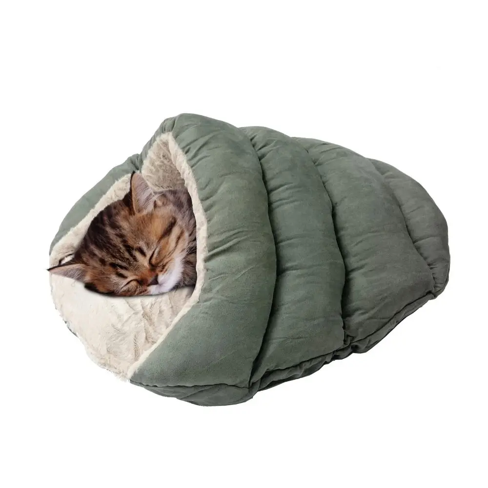 Кошачья лежанка-пещера Sleep Zone Cuddle Cave для домашних кошек и миниатюрных собак, прочная, удобная, моющаяся, для котят и щенков.
Кошачья лежанка-пещера Sleep Zone Cuddle Cave для домашних кошек и миниатюрных собак, прочная, удобная, моющаяся, для котят и щенков.
