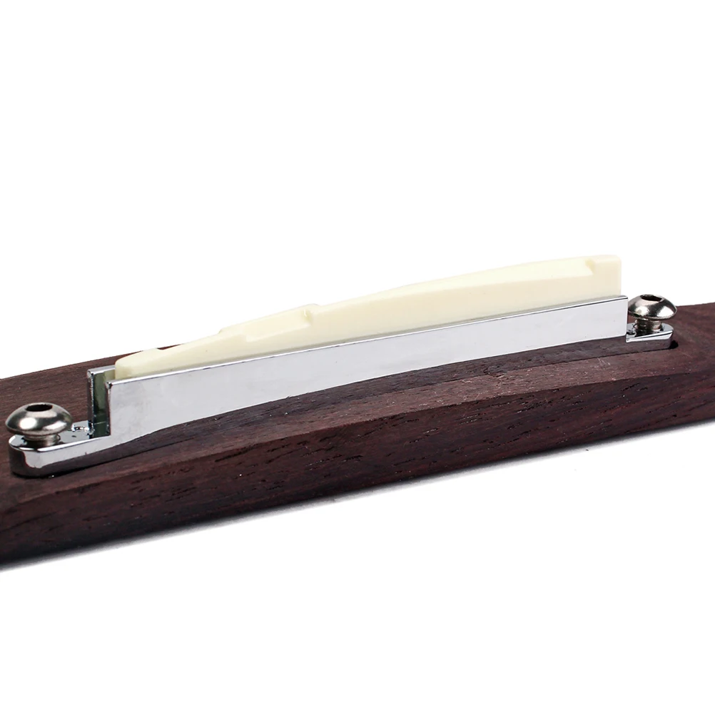 Rosewood Acoustic Guitar Bridge 160mm Long 40mm Wide Lightweight Bone Saddle Archtop Guitar Bridges Parts Satin Finish
Rosewood Acoustic Guitar Bridge 160mm Long 40mm Wide Lightweight Bone Saddle Archtop Guitar Bridges Parts Satin Finish