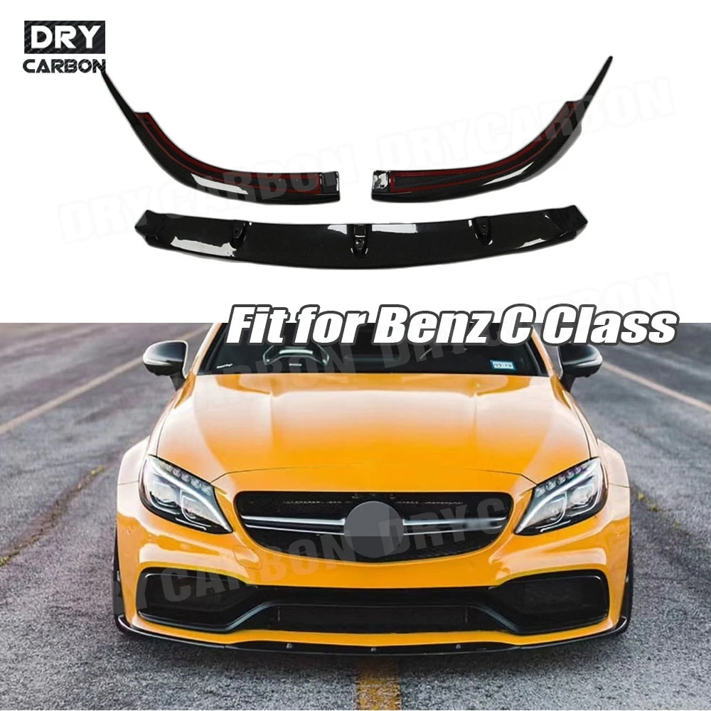 Carbon Fiber Front Bumper Lip Chin Spoiler Car Accessories for Benz C Class W205 C63 AMG 2015-2020 Car Decoration FRP Body Kits
Carbon Fiber Front Bumper Lip Chin Spoiler Car Accessories for Benz C Class W205 C63 AMG 2015-2020 Car Decoration FRP Body Kits