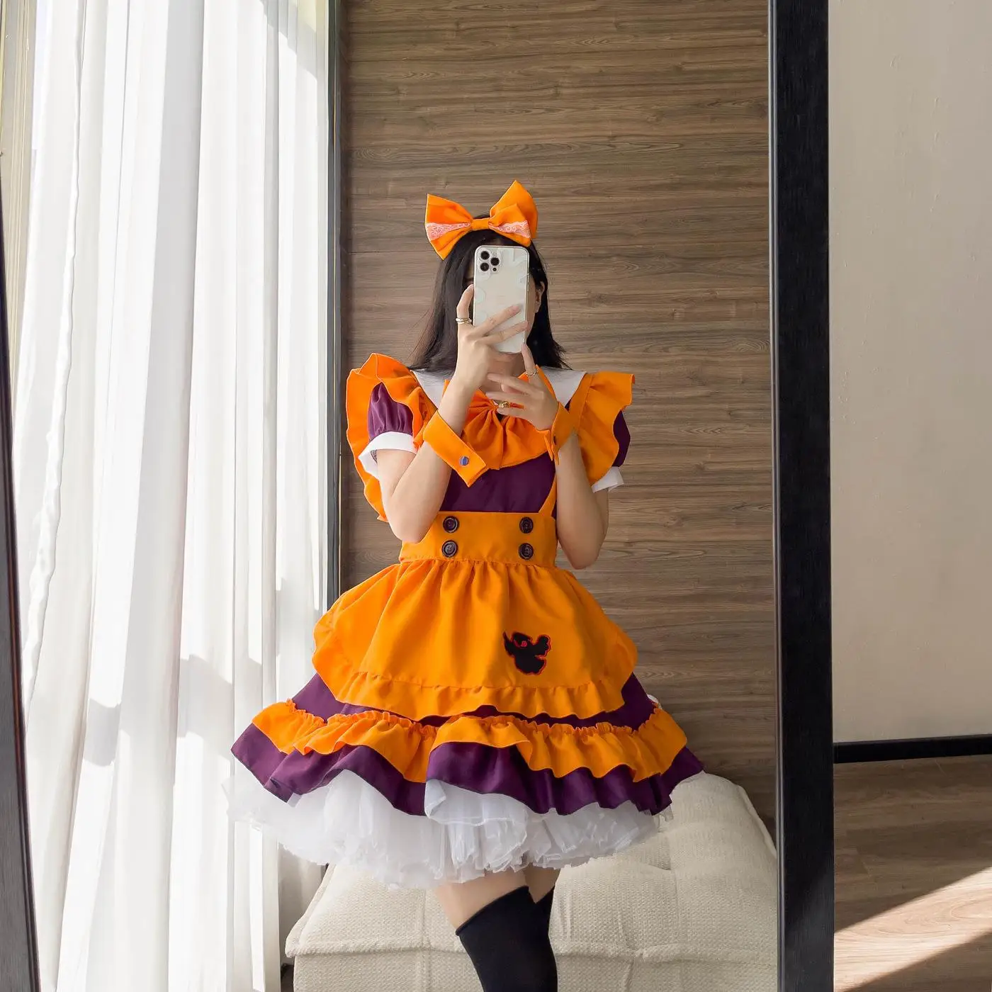 Halloween Lolita Maid Uniform Cosplay Costume Restaurant Workwear Anime Servant Outfit School Uniform Alternative Clothing
Halloween Lolita Maid Uniform Cosplay Costume Restaurant Workwear Anime Servant Outfit School Uniform Alternative Clothing