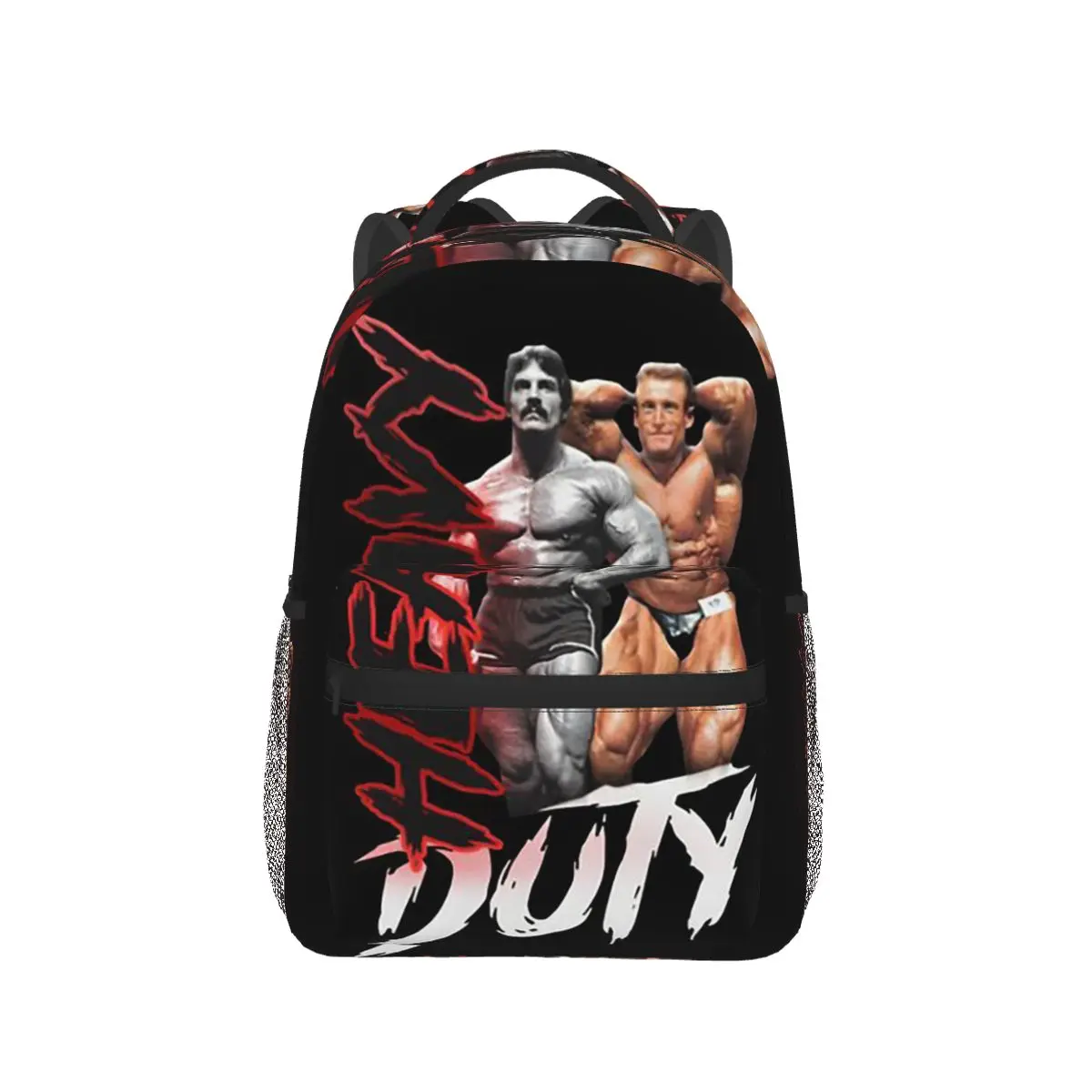 Mike Mentzer Heavy Duty Print Logo Pattern Backpack Hot Sale Daypack Boys Girls BookBag School Bag Shoulder Bags for Men Women
Mike Mentzer Heavy Duty Print Logo Pattern Backpack Hot Sale Daypack Boys Girls BookBag School Bag Shoulder Bags for Men Women