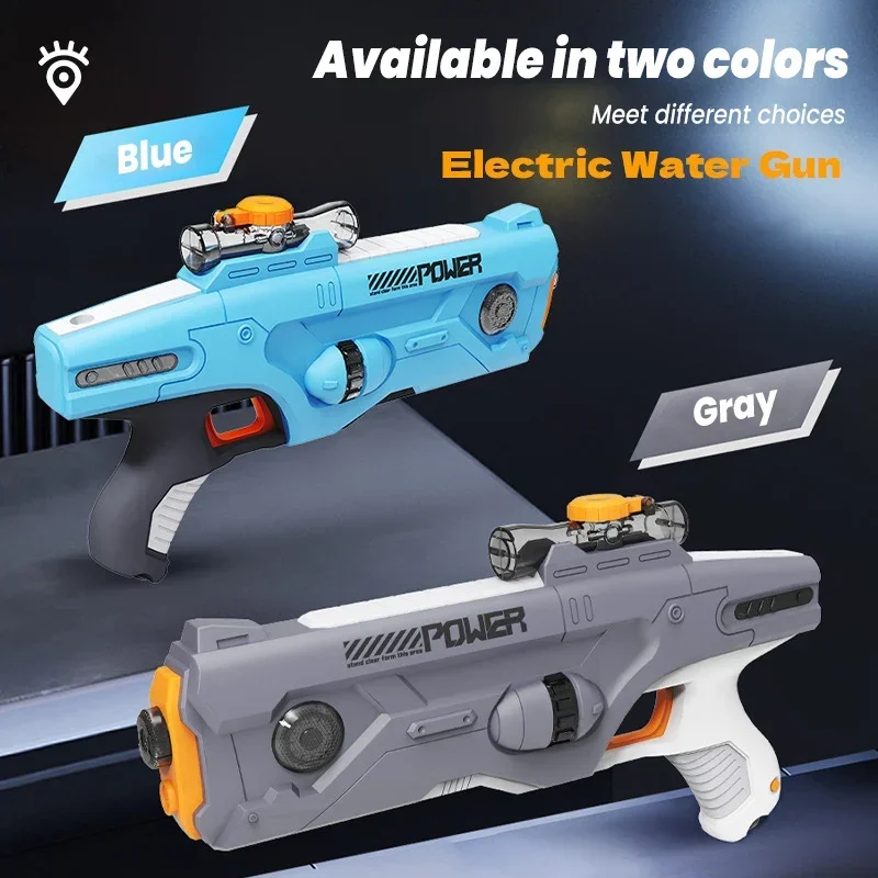 New Electric Water Gun Continuous Firing Large Capacity Pulse Automatic Water Absorption Summer Water Play Toy Adults Gift
New Electric Water Gun Continuous Firing Large Capacity Pulse Automatic Water Absorption Summer Water Play Toy Adults Gift