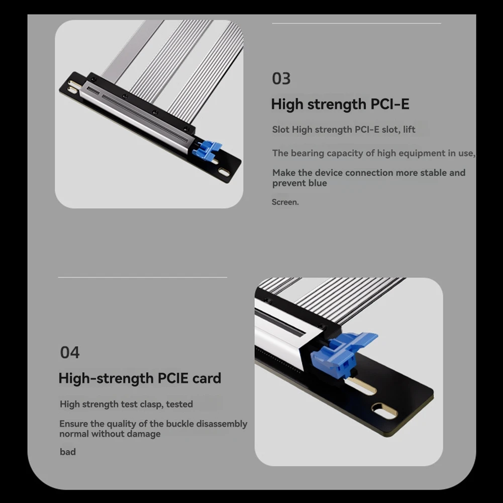 DQ2G 5.0 PCIE X16 Видеокарта PCI-E X16 5.0 Удлинитель графического процессора PCI Riser Экранированный удлинитель для ATX/ITX 90 градусов B
DQ2G 5.0 PCIE X16 Видеокарта PCI-E X16 5.0 Удлинитель графического процессора PCI Riser Экранированный удлинитель для ATX/ITX 90 градусов B