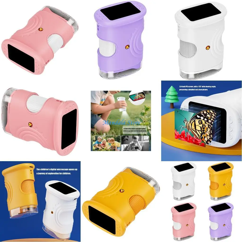 U2JC Handheld Educational Microscopes Light weight Digital Explorers Microscopes For Childrens Nature Exploration Toy
U2JC Handheld Educational Microscopes Light weight Digital Explorers Microscopes For Childrens Nature Exploration Toy