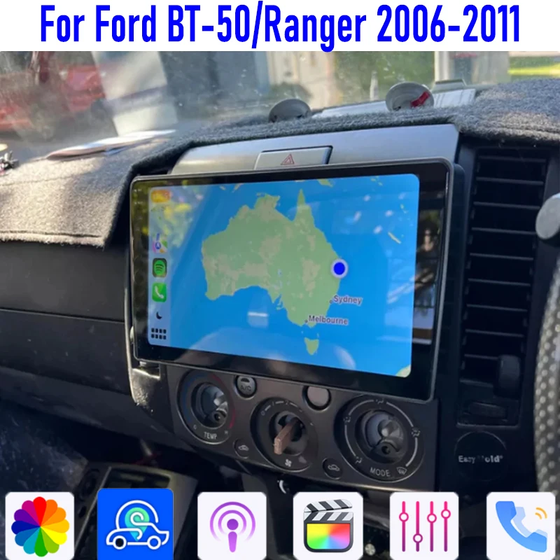 9" For Ford BT-50/Ranger 2006-11 GPS Car Radio Head Unit Wireless Carplay Apple Android Auto Reversing Image Camera 4-64GB WIFI
9" For Ford BT-50/Ranger 2006-11 GPS Car Radio Head Unit Wireless Carplay Apple Android Auto Reversing Image Camera 4-64GB WIFI