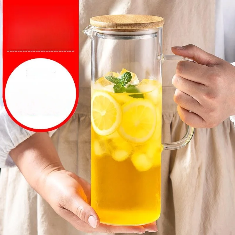 Large Capacity Glass Cold Water Pot High Temperature Resistant Tea Brewing Bottle Cool Water Cup European Style Refreshing De...
Large Capacity Glass Cold Water Pot High Temperature Resistant Tea Brewing Bottle Cool Water Cup European Style Refreshing De...