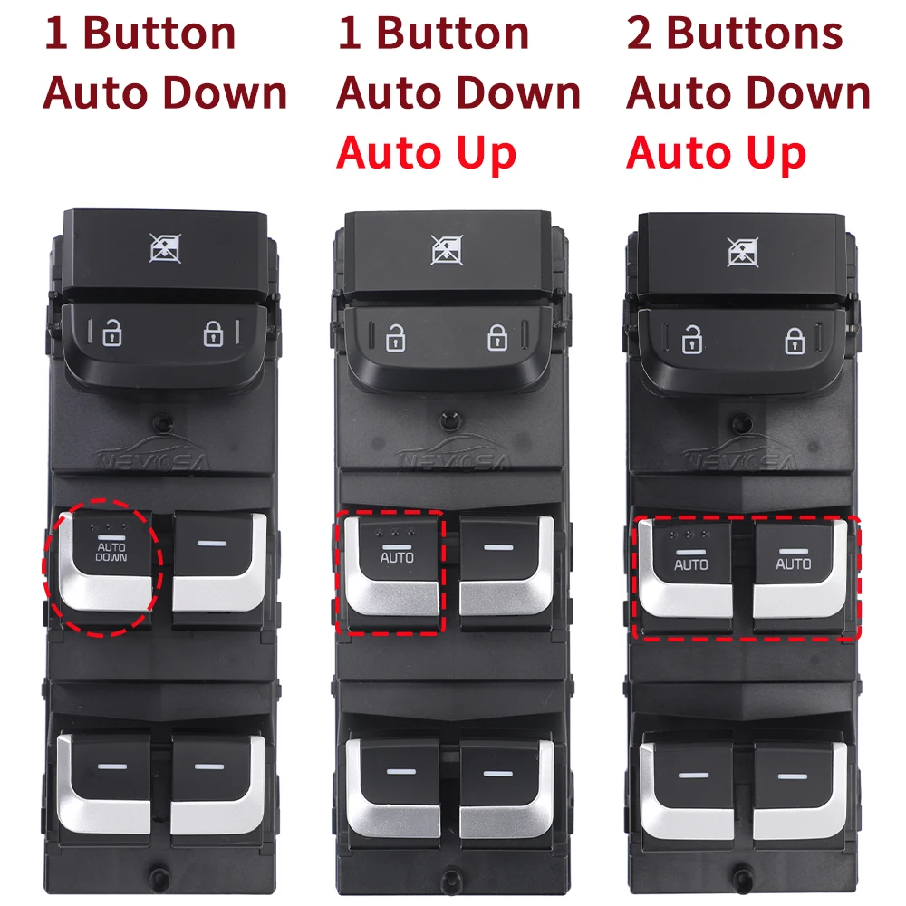 93571-D9000 For Kia Sportage 2017 2018 2019-2021 Master Left Hand Driver Electric Power Window Glass Control Switch 93571-D9050
93571-D9000 For Kia Sportage 2017 2018 2019-2021 Master Left Hand Driver Electric Power Window Glass Control Switch 93571-D9050