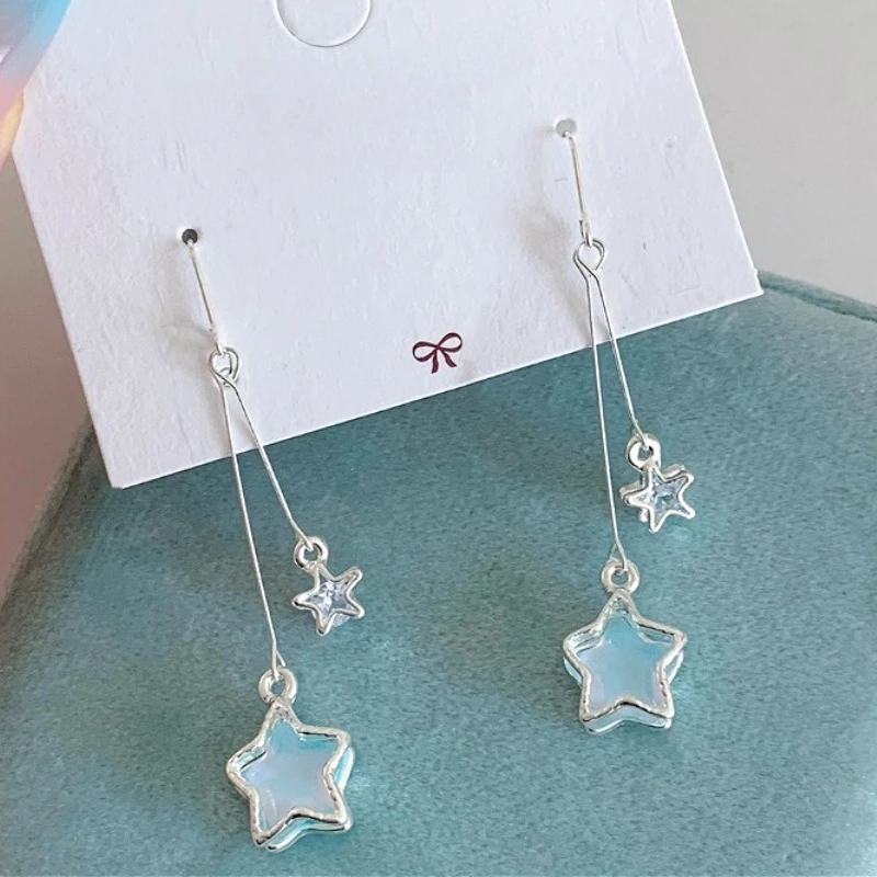 SOHOT 925, серебряные иглы, циркон, пентаграмма, звезда, кисточка, серьги-гвоздики для женщин, ювелирные изделия, минималистичные аксессуары, оптовая продажа
SOHOT 925, серебряные иглы, циркон, пентаграмма, звезда, кисточка, серьги-гвоздики для женщин, ювелирные изделия, минималистичные аксессуары, оптовая продажа