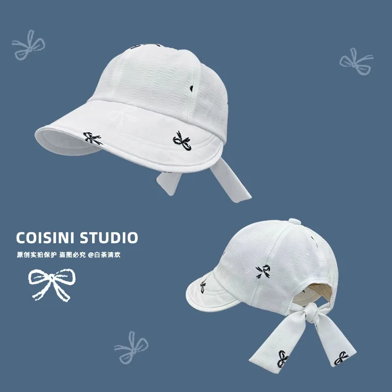 Korean New Bow Embroidered Bucket Hat Spring and Summer Sun Protection Travel Leisure Eaves Foldable Sun Cap for Women
Korean New Bow Embroidered Bucket Hat Spring and Summer Sun Protection Travel Leisure Eaves Foldable Sun Cap for Women