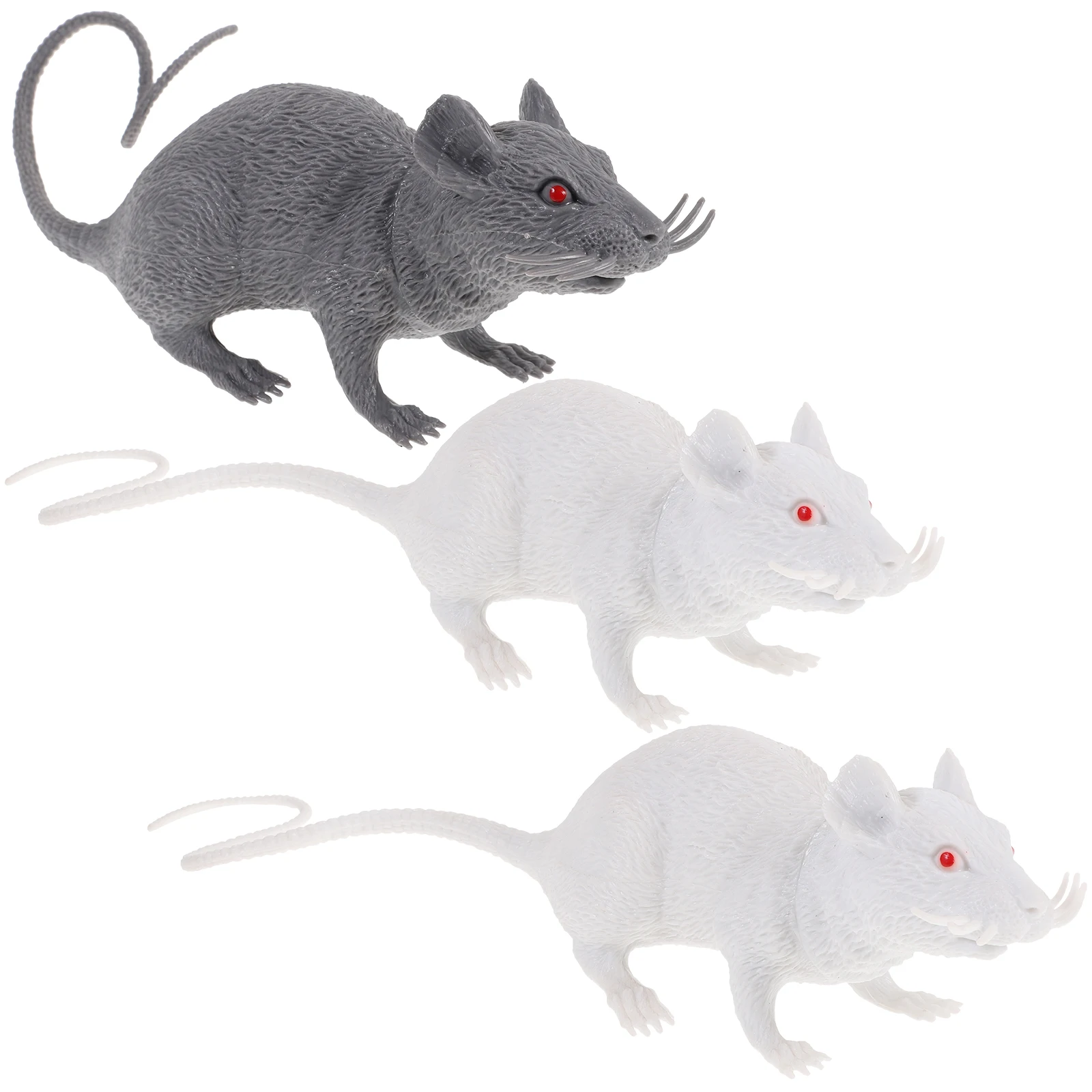 3 Pcs Simulation Mouse Spooky Rat Toy Mice Halloween Prank Ant Figure Non Toxic Rubber Party Favors Reusable Lifelike Details
3 Pcs Simulation Mouse Spooky Rat Toy Mice Halloween Prank Ant Figure Non Toxic Rubber Party Favors Reusable Lifelike Details