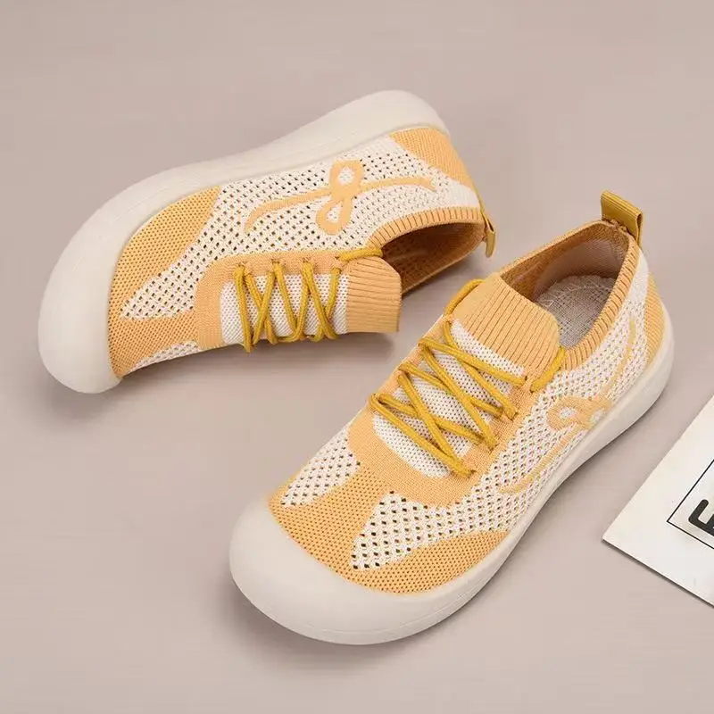 2025Women Shoes Casual Lazy Lace-up Flat Shoe Woven Mesh Breathable Walking Shoe Comfort Soft Sole Fashion Trendy Female Sneaker
2025Women Shoes Casual Lazy Lace-up Flat Shoe Woven Mesh Breathable Walking Shoe Comfort Soft Sole Fashion Trendy Female Sneaker