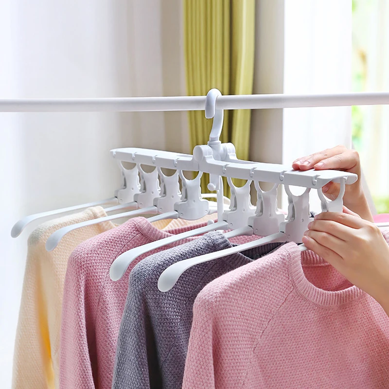 Magical Clothes Hanger Organizer Multi Folding Anti Slip Plastic Wardrobe Space Saving Clothing Hanger Cloth Rack Drying Holder
Magical Clothes Hanger Organizer Multi Folding Anti Slip Plastic Wardrobe Space Saving Clothing Hanger Cloth Rack Drying Holder
