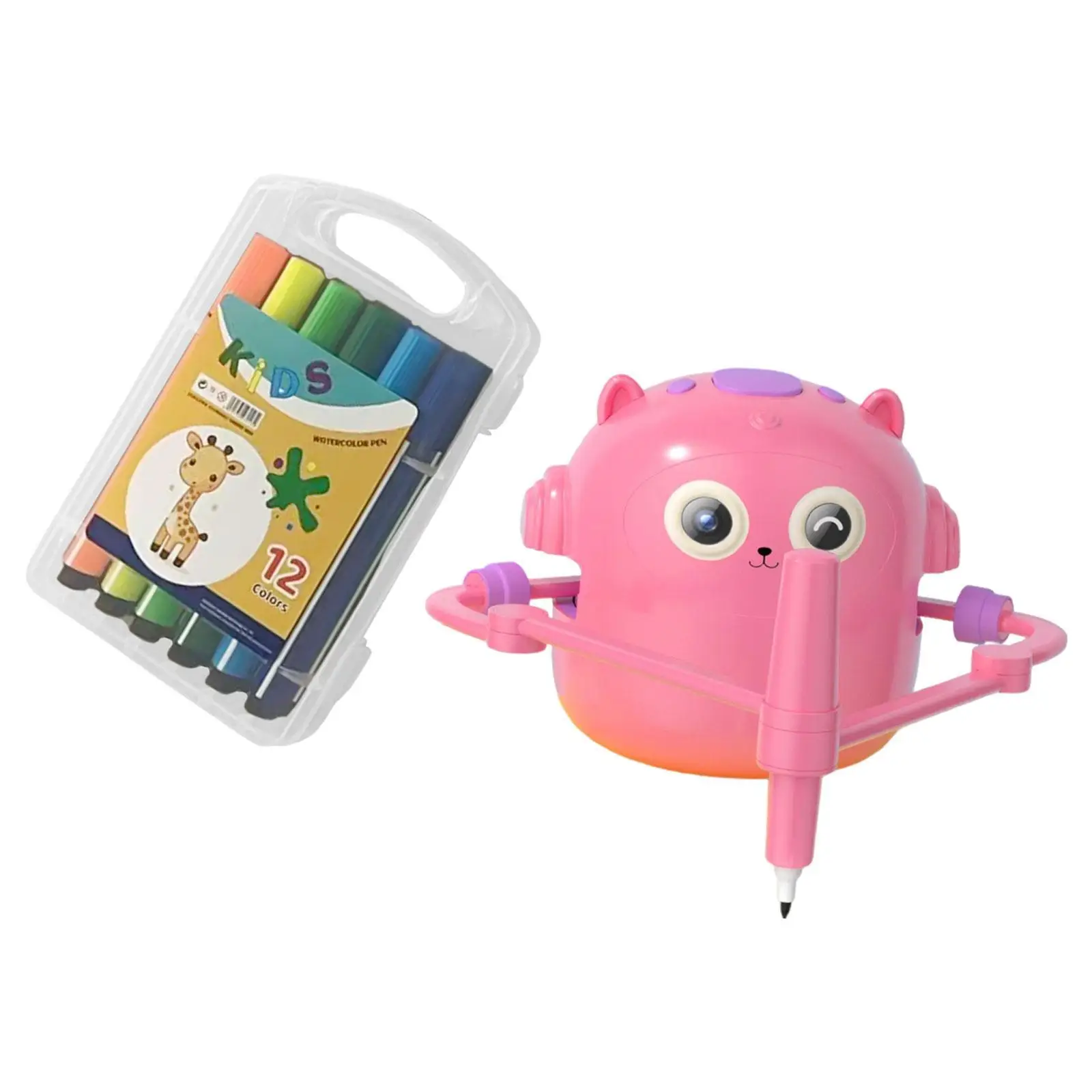 Educational Drawing Robot for Kids Learning Toy Lightweight Cute Drawing Machine for 3 4 5 6 7 8 Year Old Children Boys Girls
Educational Drawing Robot for Kids Learning Toy Lightweight Cute Drawing Machine for 3 4 5 6 7 8 Year Old Children Boys Girls